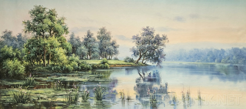Morning lake
