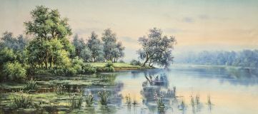 Morning lake