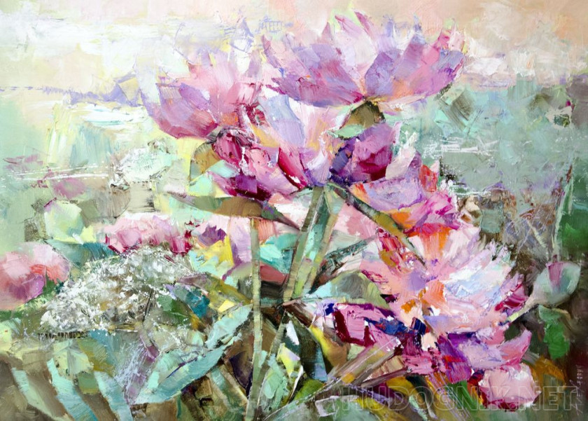 peonía en flor