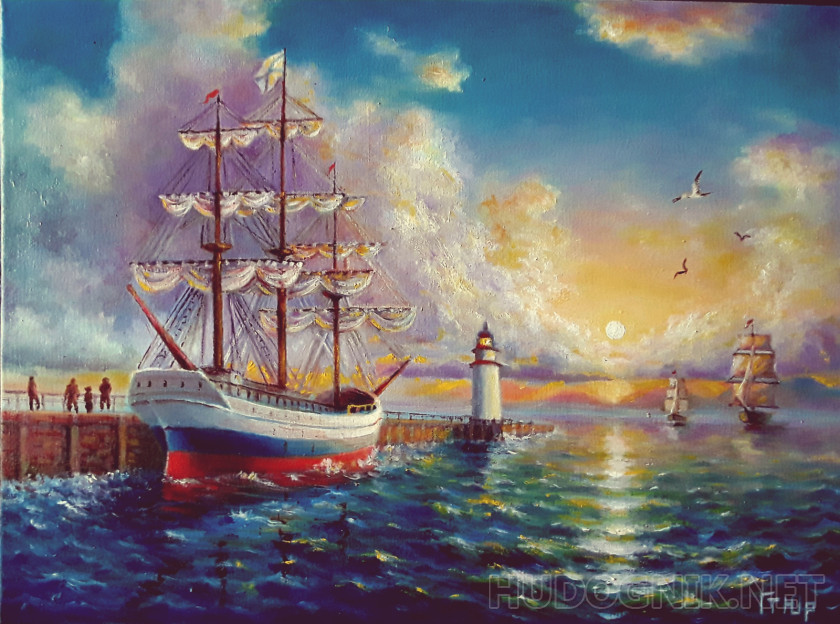 Los barcos llegaron a nuestro puerto