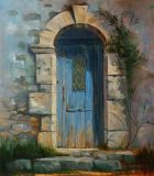 Door in the city of Lille