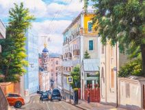 The streets of Moscow... On Ivanovskaya hill