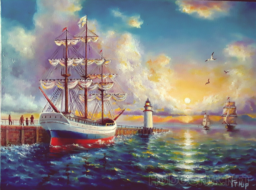 Los barcos llegaron a nuestro puerto
