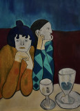 &quot;Harlequin and his girlfriend&quot;