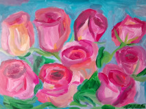 Pink roses