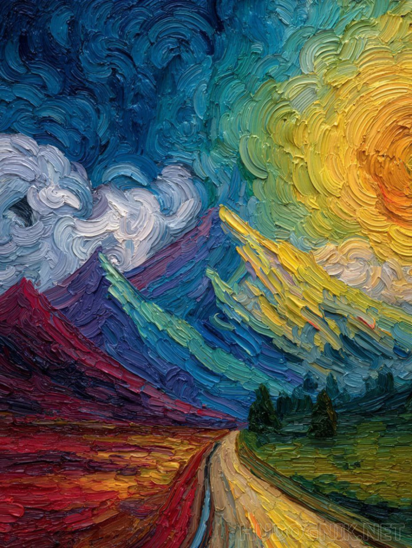 Camino a las montañas