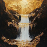 Cascada en oro