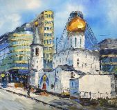 Белорусская. Вид на Белую площадь