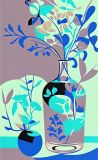 Blue still life