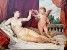 Copy of Guido Reni - “Reclining Venus with Cupid”