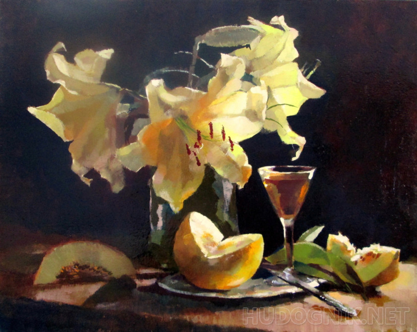 lirios amarillos