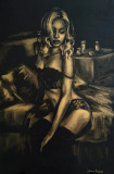 Boudoir scene