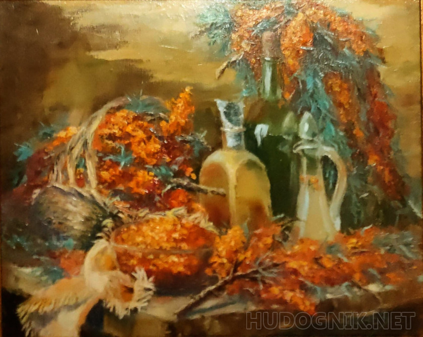 The sea buckthorn has ripened