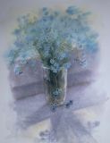 Bouquet of forget-me-nots