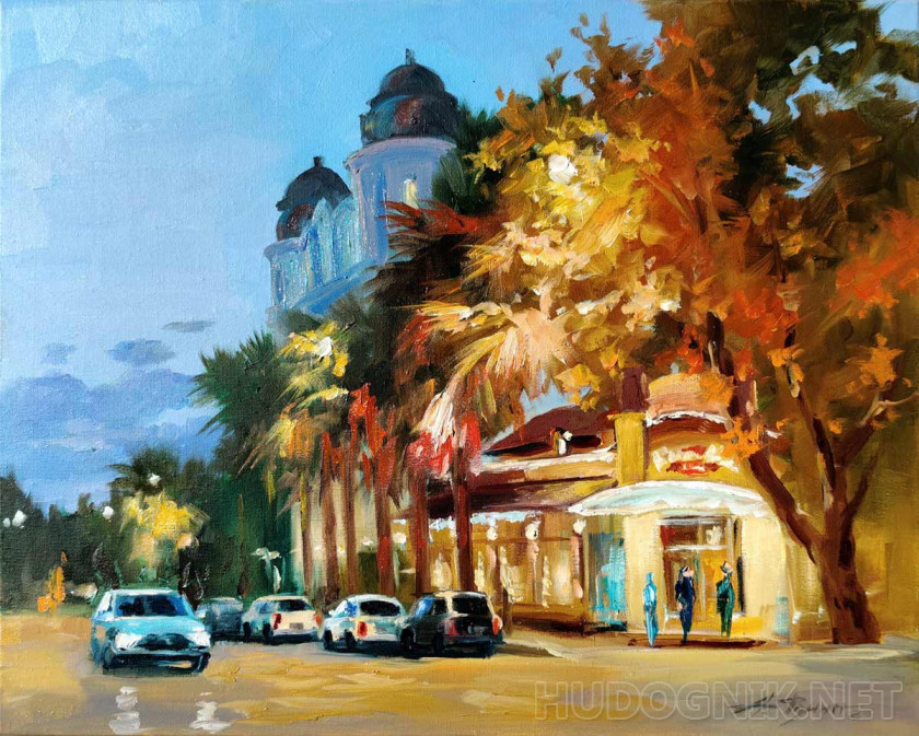 Sochi, cafe White Nights.