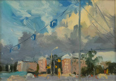 Nubes sobre la ciudad