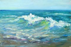 Волна. Чёрное море. Пленэр Ж.Натали