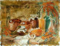 Still life for the kitchen, for a country house