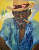 Cubano con un cigarro