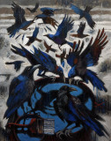Pájaros azules