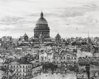 Загадочный Исаакиевский собор. Вид с крыши.