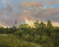 Под вечерним небом