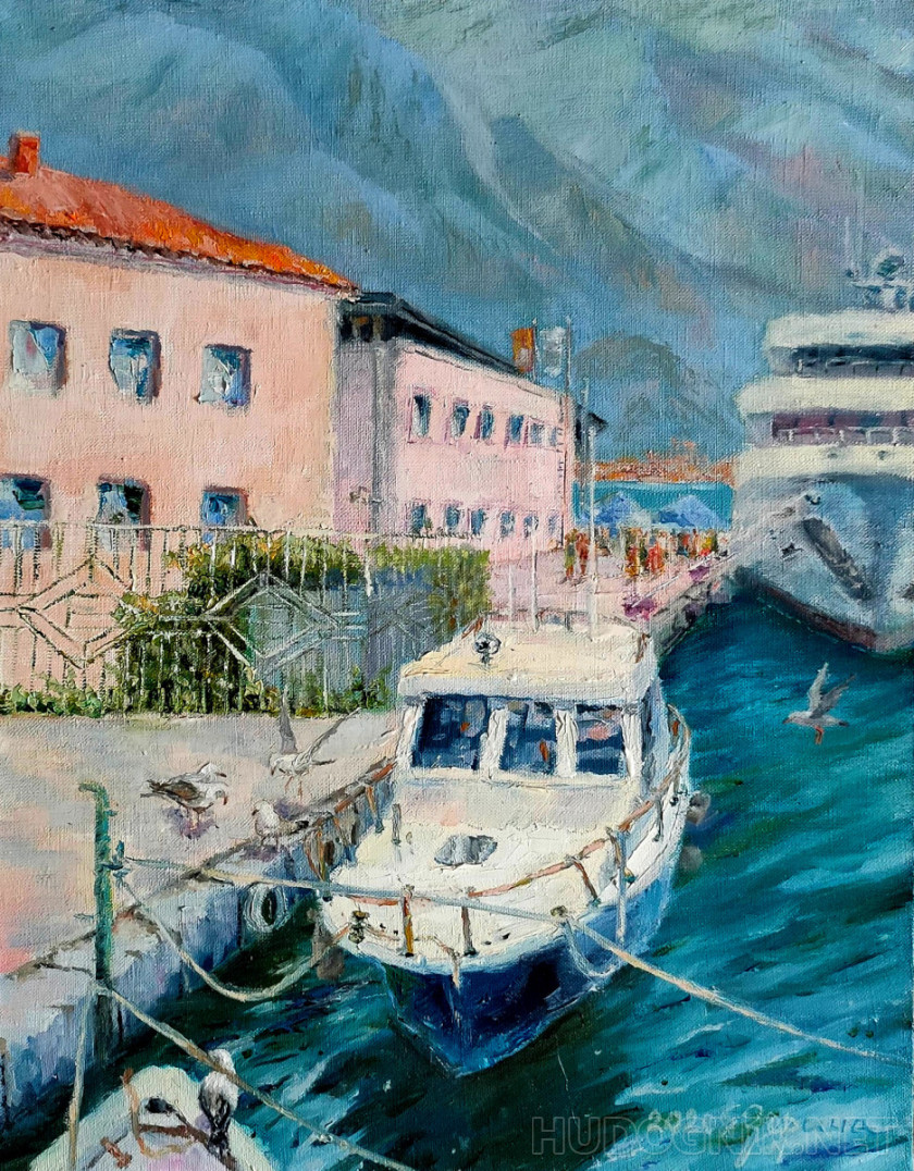 Muelle en Kotor