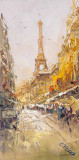 In the rhythm of the rain. A walk through Paris