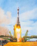 Дотянуться до неба. Старт космической ракеты