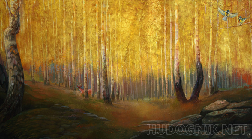 The gold of autumn