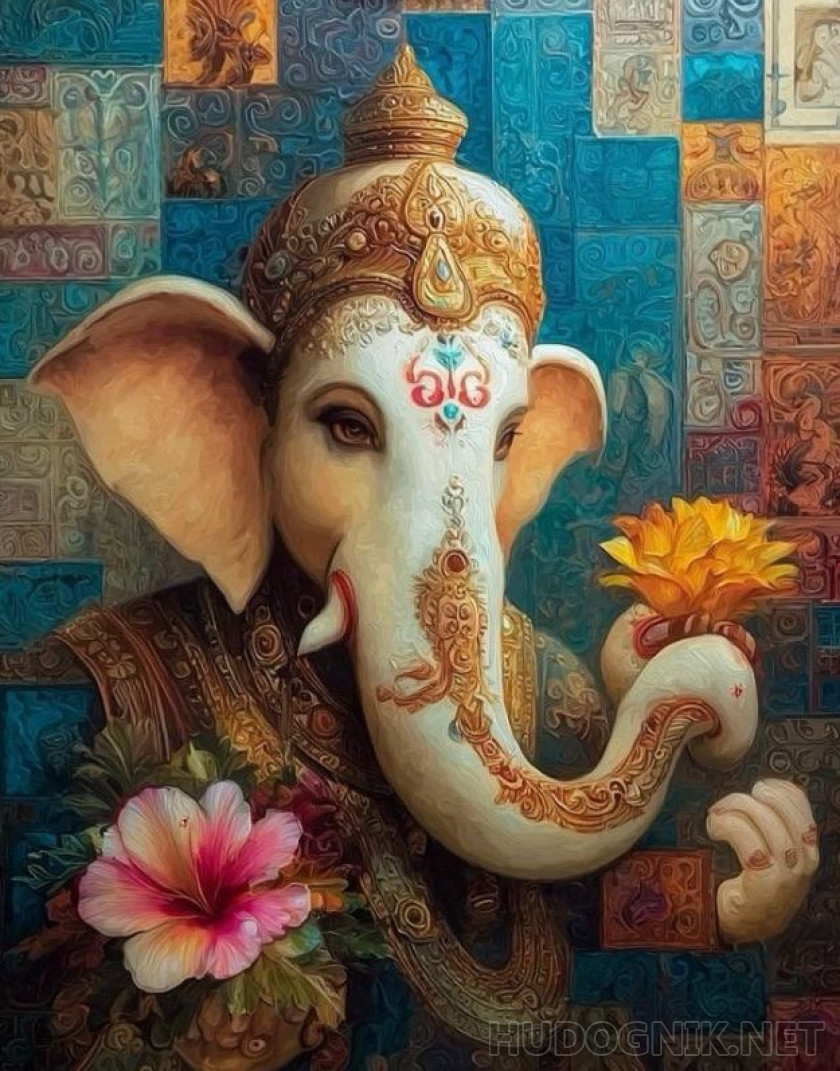 Flower Mantra of Ganesha