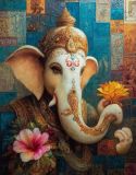 Mantra de la flor de Ganesha