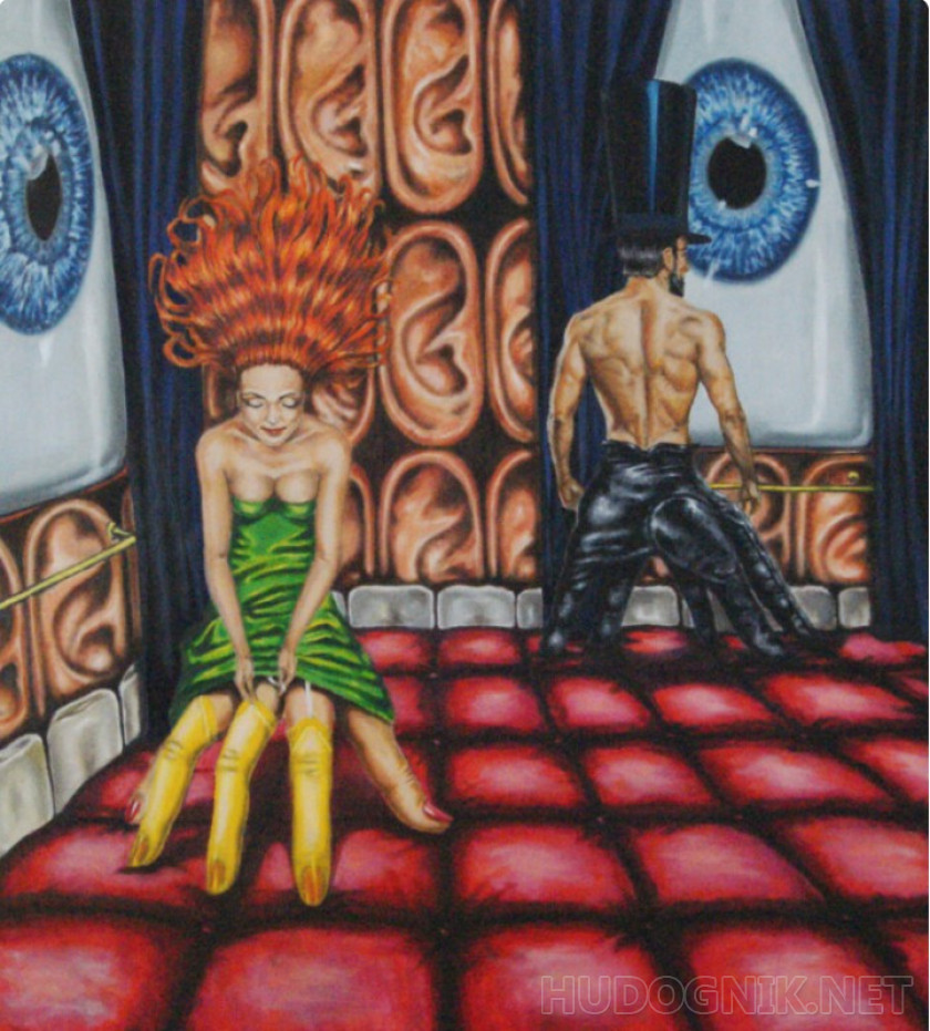 In the room