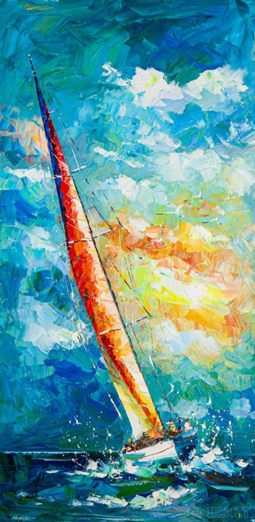 Bajo la vela de la libertad
