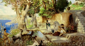 En la fuente (policía de Semiradsky)