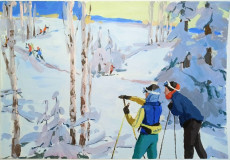 Entrenamiento en invierno, Biatlón