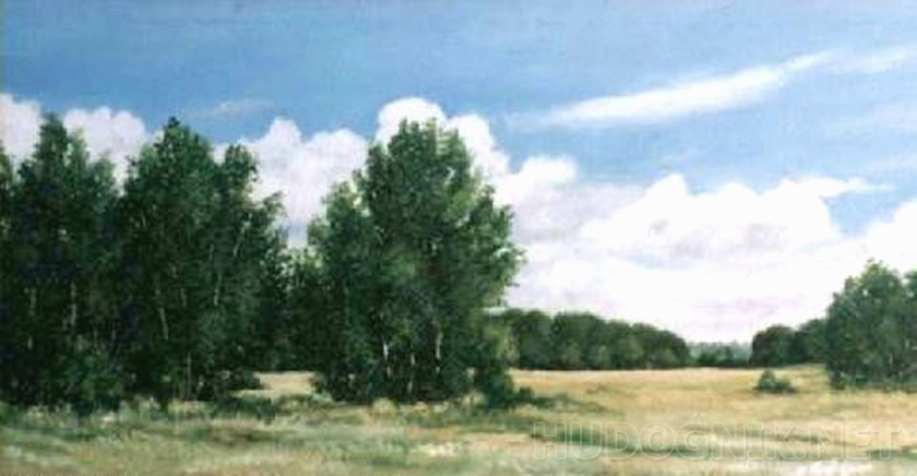 Among the fields. August