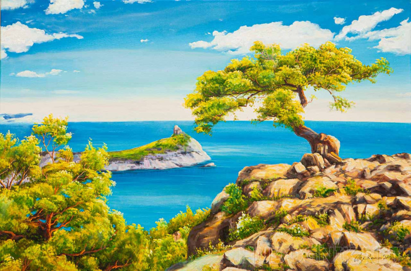 Прекрасный полдень. Вид на мыс Капчик