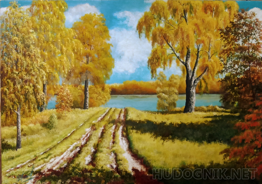 Бирюса. Дорога к берегу