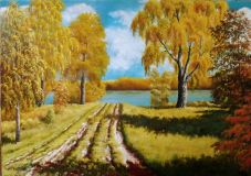 Бирюса. Дорога к берегу