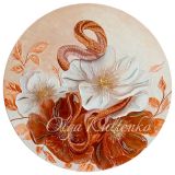 Bailando entre flores