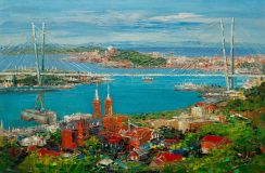 Там, где страна встречает солнце. Золотой мост. Владивосток