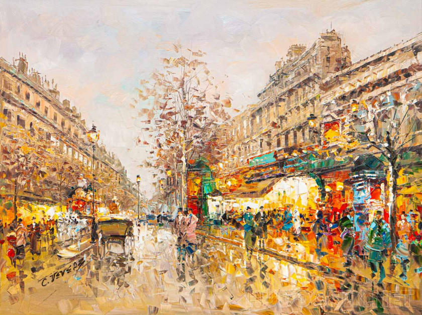 Париж, Париж - изысканный мой друг. Подражая Антуану Бланшару