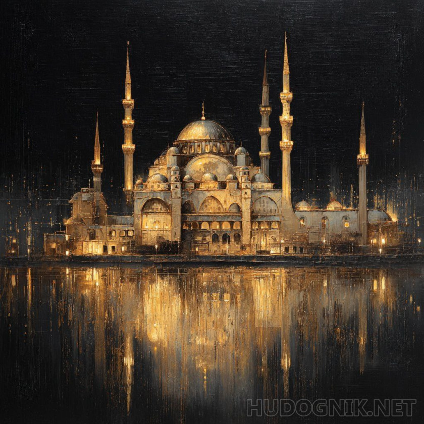 Мечеть Золотой вечер