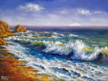 Синее море, пена белая 2