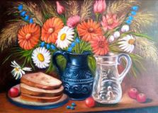 Натюрморт с хлебом