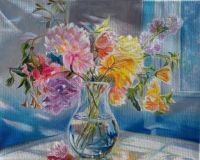 Волшебный солнечный букет в вазе