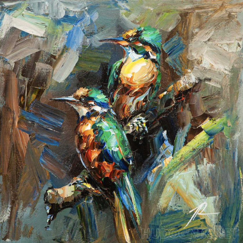 Pájaros Martín pescador