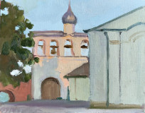 Veliky Novgorod, Church Architecture, Kremlin Bell Tower