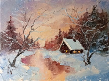 &quot;Tarde de invierno en el bosque&quot;